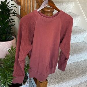 Aerie Rustic Crewneck Textured Sweater